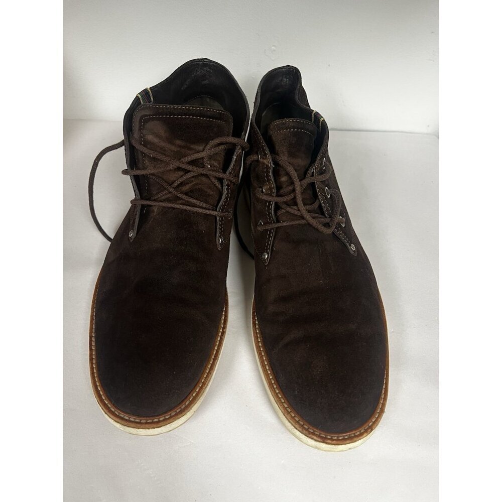Gucci Dark Brown Suede Chukka Boots Shoes Mens Sz 11 - Picture 5 of 13